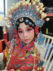 -后宫·古装汉服京剧儿童亲子全家福摄影