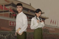 -红番婚纱礼服