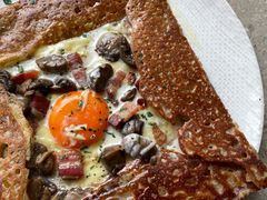 蘑菇熏肉荞麦可丽饼-RAC BAR(安福路店)