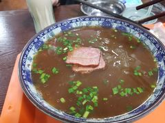 干切牛肉粉丝汤-老新隆牛肉锅贴(新街口店)