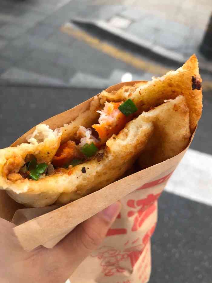 土渣儿烧饼-"首页偶然刷到的#土渣儿烧饼# 看着超级有.