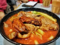 番茄浓汤鸡翅猪扒通粉-华嫂冰室(尖沙咀店)