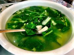 青菜豆腐汤-山水酒店