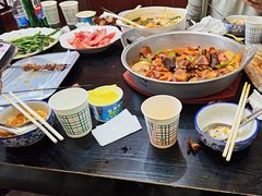 -尕有炕锅烤羊肉