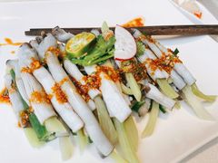 秋葵拌沙虫-黑明餐厅(白鹭洲店)