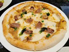 意大利松露香肠青豆披萨-TIAGO HOME KITCHEN(朝阳大悦城店)