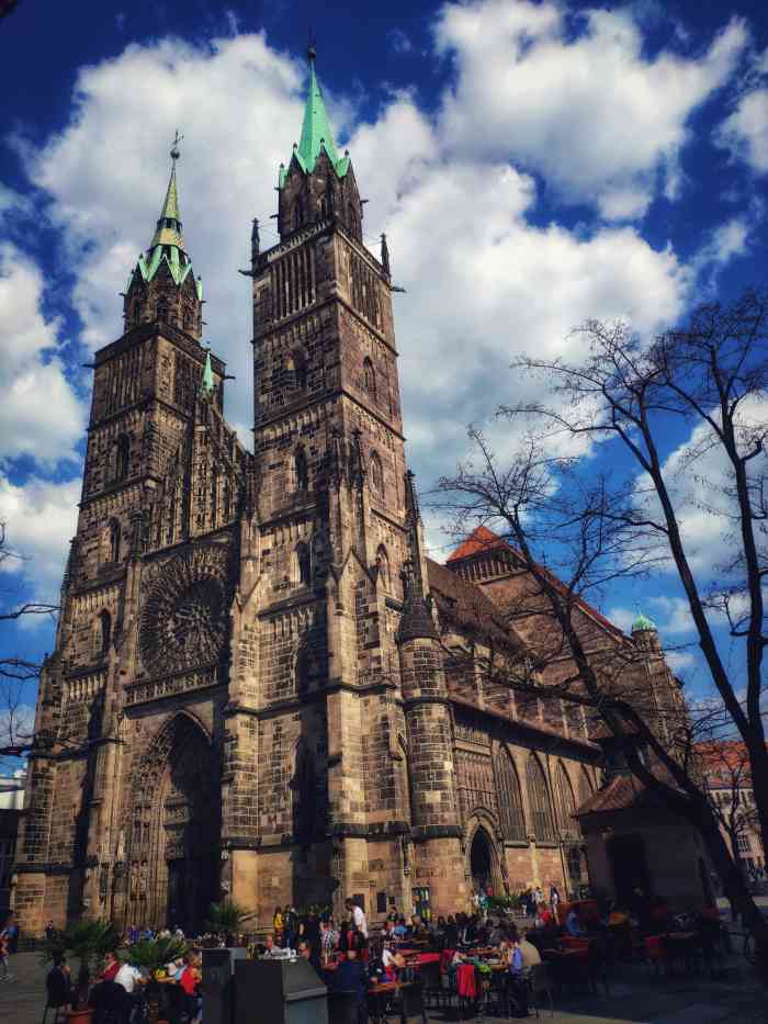 圣劳伦斯教堂-"之前去参加纽伦堡pcim展会,离开城市前.