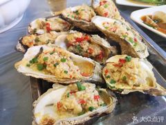 炭烧生蚝-覃记海鲜美食餐厅