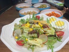 -明洞阿姨·韩式酱蟹烤肉·创意料理(三元桥店)