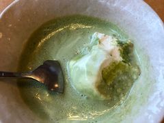 抹茶味冰激凌-蟹道乐(道顿堀本店)