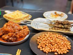 炭烤原味羊肉串-许哥东北烧烤·铁丳烤串·宫后夹肉(繁花中心店)