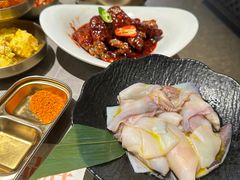 -草家酱蟹炭火烤肉店(珲春南路一店)