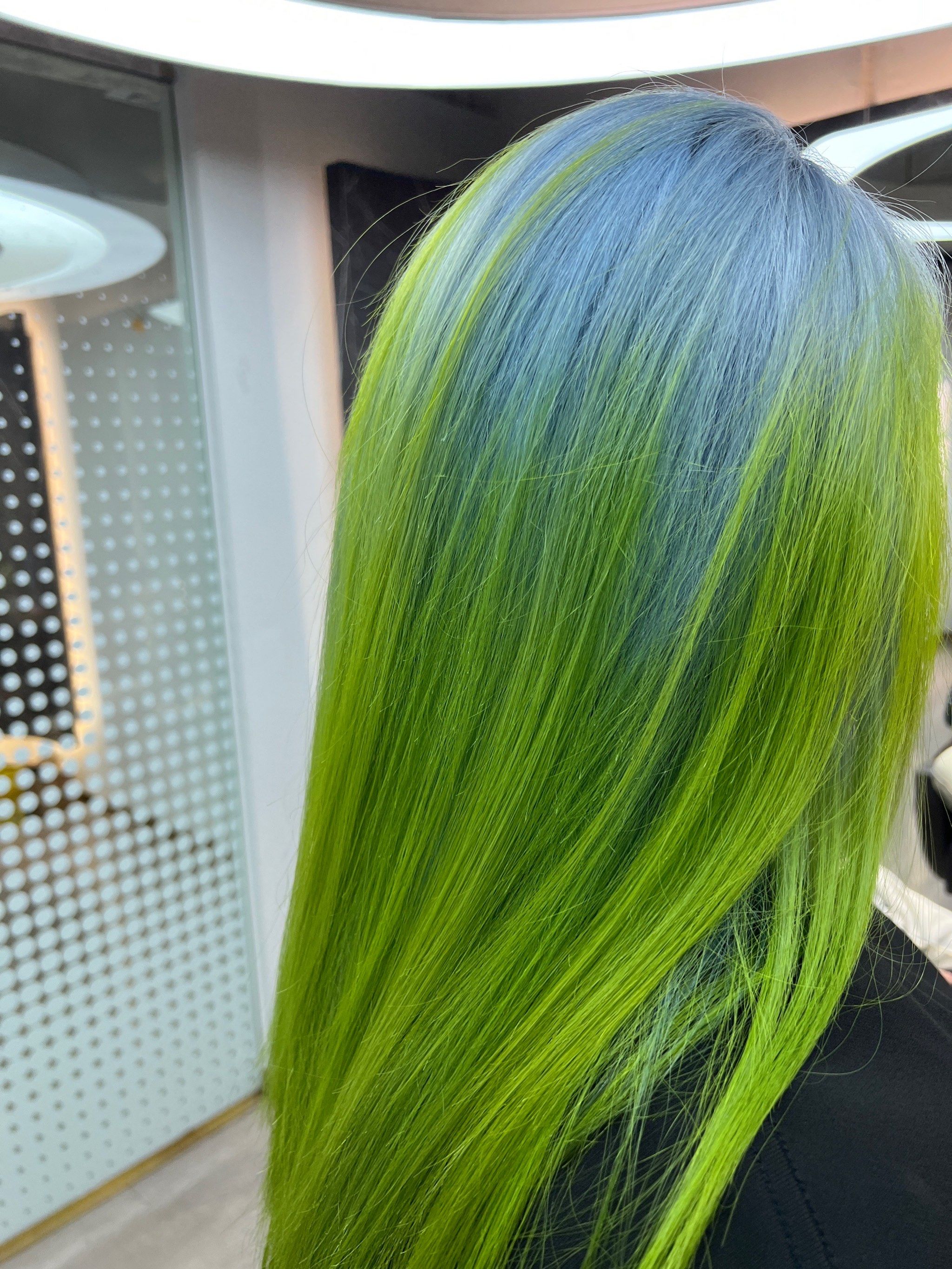 夏天的颜色就是要花里胡哨#染发设计 #高级感染发