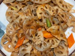南乳炒藕片-正宗鸡饭粤香酒家(朱村店)