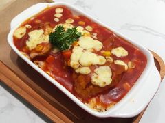 芝士猪扒焗饭-卡朋西餐(大信新都汇店)