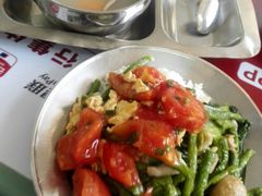 番茄蛋豆角饭-华南师范大学石牌校区陶园