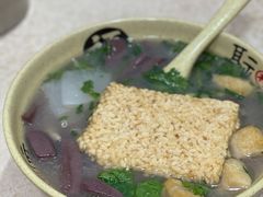 鸭肠粉丝汤-笑云开汤包店(网巾市店)