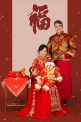 -时光纪亲子全家福照相馆(静安店母女写真父母纪念照)
