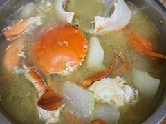 -老财炒饭·熟地蟹·冬瓜蟹