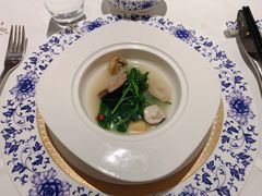 上汤猪肝灼枸杞苗-Yan Ting 宴庭中餐厅(上海静安瑞吉酒店)