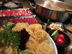炸腐皮-左庭右院鲜牛肉火锅(南通CBD大有境店)