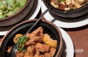 Salted Egg Yolk Stir-fried Giant Shrimp