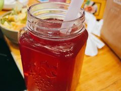 黑加仑蜂蜜柚子茶-米字旁先锋韩餐(茂业天地店)