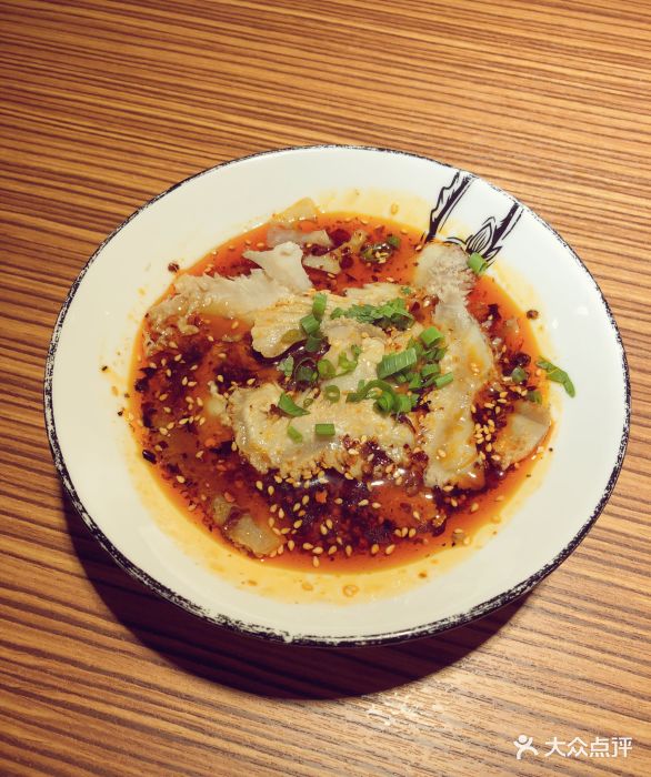 无二老坛子酸菜鱼(西城红场店)流口水的毛肚图片