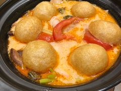 冬阴功素虾锅-十二舍·湯物素煮(江泰潤政店)
