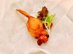 鲜虾胶酿脆皮鸡翅-港丽餐厅(杭大店)