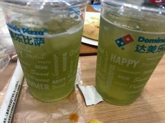 柠香油柑椰青冻饮-达美乐比萨(良乡大学城店)