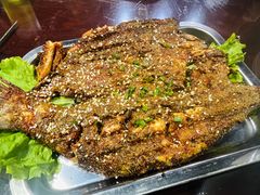 烤鲈鱼-三宽猪蹄(咸阳店)