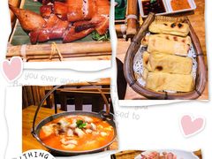 -老滇山寨•云南特色菜•地方菜•民族风情歌舞表演(金碧店)