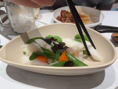 甜豆云耳炒山药-鹿港小镇(黄金店)