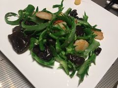 虾酱芥兰爆日本带子-彩丰楼中餐厅·仁恒洲际酒店
