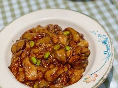 毛豆烧茄子-玉桥餐厅(天坛店)