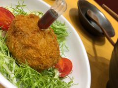 酥炸猪肉裹温泉蛋-胜博殿日式炸猪排(西红门店)