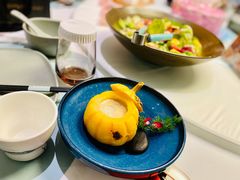 奶油雪贝南瓜汤-花开餐厅(环湖中路店)