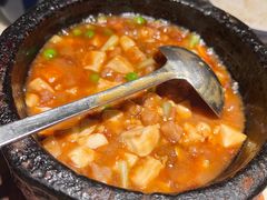 鸡汤虾仁豆腐-绿茶餐厅(深南广场万科店)