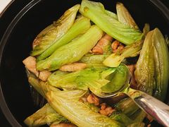 啫啫金钩爽肉唐生菜-宝丽轩中餐厅BAOLIXUAN