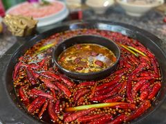 酸菜鸳鸯锅-蜀大侠火锅(建设路第五大道店)