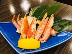 水煮螃蟹配醋-蟹道乐(道顿堀本店)