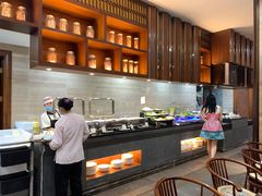 自助取餐区-大佛寺高级素食自助餐厅