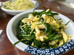 韭菜炒鸡蛋-粗茶淡饭(东关街店)
