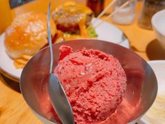 树莓冰激凌-The Diner X餐厅(青岛万象城店)
