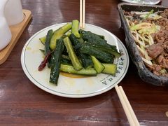 酸辣瓜条-清真永恒华威肉饼(潘家园店)