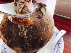 原只椰子炖竹丝鸡-達揚原味燉品(文明路店)