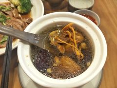 虫草花排骨汤-e公馆鹅肉饭店·潮汕卤鹅(西平店)