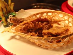 干炸黄花鱼-青岛蓝海大饭店·渔歌舫(李沧店)