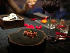 和牛肉塔塔-wann lounge 低温慢煮牛排·清吧